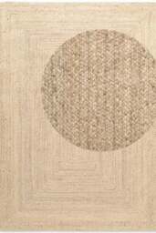 Rackhams Sharmila Jute Rug Natural White - Handwoven - 60X90 cm - thumbnail 6