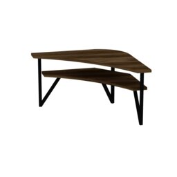 Rackhams Corner TV Stand Entertainment Center Lotte - Light Walnut - thumbnail 3