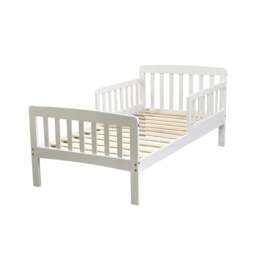 Rackhams Jinsen Wooden Toddler Bed, White - Toddler - thumbnail 4