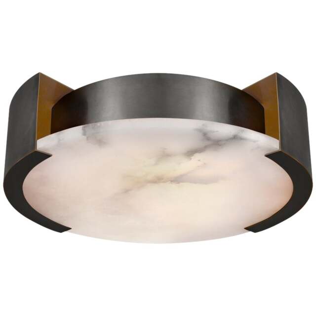 Rackhams Melange Large Flush Mount Ceiling Light - Bronze - image 1