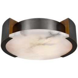 Rackhams Melange Large Flush Mount Ceiling Light - Bronze - thumbnail 1