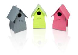 Rackhams Wood Bird House Set of 3
