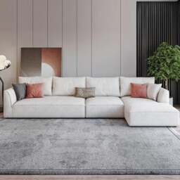 Rackhams R77 Dexter Two Seater Corner Sofa, Leathaire - Two Seater Corner 260cm ( BOTH Armrests ) - Others ( Contact Us ) - thumbnail 6