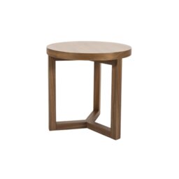 Rackhams Iris Lamp Table - Walnut - Pack of 2 - Walnut
