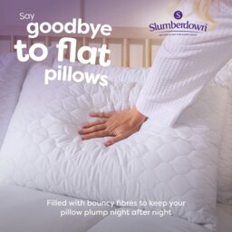 Rackhams Sleep Soundly Rebound Firm Support Pillow - Firm - 2 - thumbnail 2