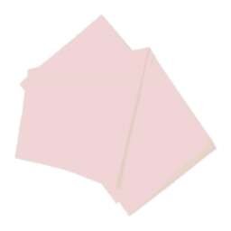 Rackhams Brushed Cotton Flat Sheet - Powder Pink - Kingsize - Powder Pink - 100% Brushed Cotton - thumbnail 1