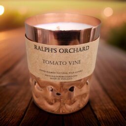 Rackhams Tomato Vine Scented Candle - Decorative Copper - thumbnail 4