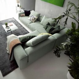 Rackhams Goswell Two Seater, Three Seater Corner Sofa, Green - Three Seater Corner 300cm / 225cm - Others ( Contact Us ) - thumbnail 2