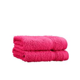 Rackhams Zero Twist Cotton Face Cloth Pair Hot Pink - Hot Pink - Face Cloth Pair - thumbnail 3