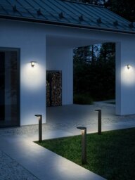 Rackhams Rica Square Solar - Wall light - Black - 1 - thumbnail 5