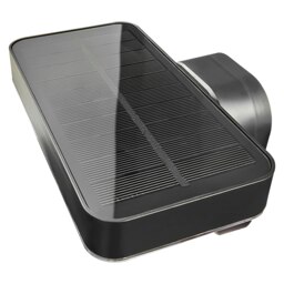 Rackhams Rica Square Solar - Wall light - Black - 1 - thumbnail 4