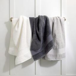 Rackhams Light Grey Egyptian Cotton Bath Sheet - 4 Pack - Bath Sheet - thumbnail 4