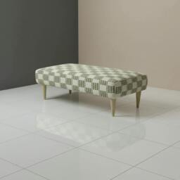 Rackhams Minimalist Non-Storage Bench – Handcrafted Soft Touch Seating with Artistic Designer Fabric - 40 x 30 Inches (102 x 76cm) - thumbnail 6