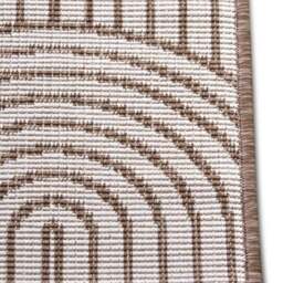 Rackhams Pangli Flatweave Reversible Beige Rug Indoor-Outdoor - 80X150 cm - thumbnail 2
