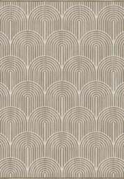 Rackhams Pangli Flatweave Reversible Beige Rug Indoor-Outdoor - 80X150 cm - thumbnail 1