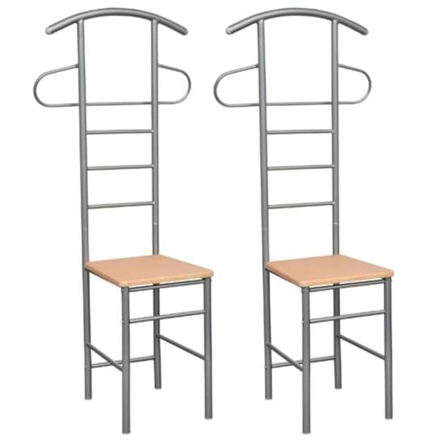 Rackhams Gentleman's Valet Chairs 2 pcs Metal - image 1