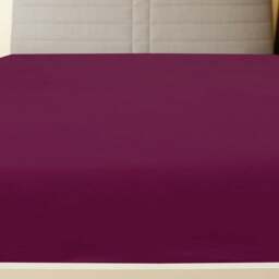Rackhams Jersey Fitted Sheets 2 pcs Bordeaux 180x200 cm Cotton - thumbnail 3
