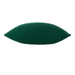 Rackhams Malham Fleece Square Cushion Cover - Emerald - 50cm x 50cm - Emerald - 100% Polyester - thumbnail 3