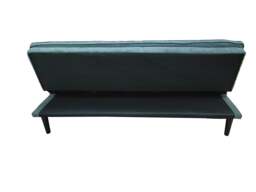 Rackhams The Fermo 2 Seater Sofa Bed in Grey, Silver or Navy - Grey - thumbnail 6