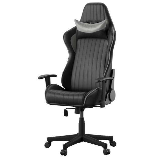 Rackhams Senna Office Chair with Wheels in Black / Grey - Black - image 1