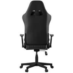 Rackhams Senna Office Chair with Wheels in Black / Grey - Black - thumbnail 4