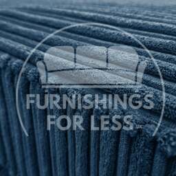 Rackhams Bishop U-Shaped Jumbo Cord Sofa - Scatter Back - Teal - thumbnail 5