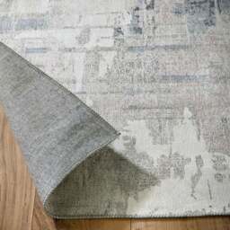 Rackhams Eco-Washable Grey Rug Abstract Design - 67X200 cm - thumbnail 5