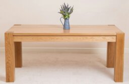 Rackhams Kuba Large Oak Dining Table with Princeton Oak Chairs - Natural Oak - 6 chairs - thumbnail 6