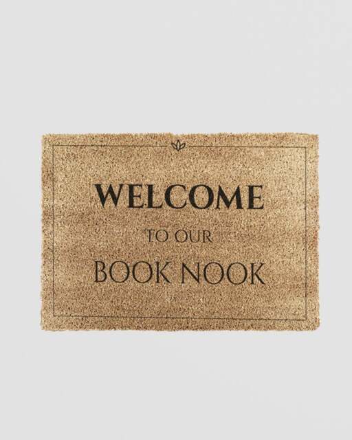 Rackhams Welcome To Our Book Nook Doormat (60 x 40cm)