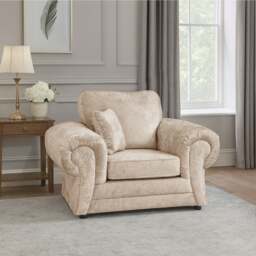 Rackhams Chelsea Crushed Velvet Armchair - Silver - thumbnail 4
