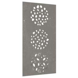 Rackhams Garden Wall Decoration 105x55 cm Corten Steel Leaf Design - thumbnail 3