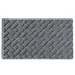Rackhams Diamond Doormat  75x44cm - Beige - With Backing (Indoor) - thumbnail 3