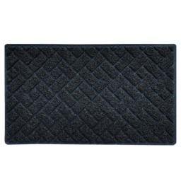 Rackhams Diamond Doormat  75x44cm - Beige - With Backing (Indoor) - thumbnail 2