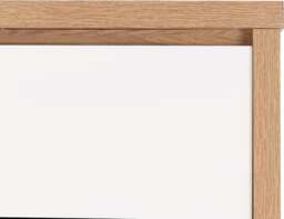 Rackhams Seville 4 Door 2 Drawer Wardrobe - Grey High Gloss and Light Oak - thumbnail 6