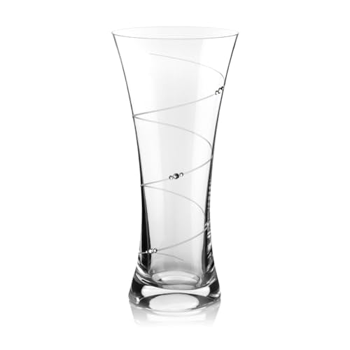 Rackhams 'Swirl' Trumpet Vase - 29cm - image 1
