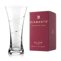 Rackhams 'Swirl' Trumpet Vase - 29cm - thumbnail 2
