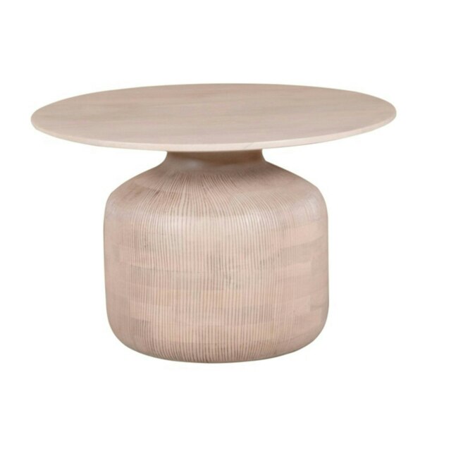 Rackhams Carlester Cane And Wood Round Coffee Table - image 1