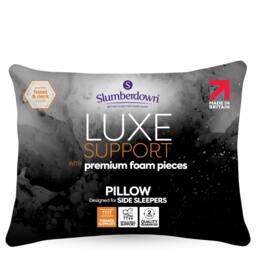 Rackhams Memory Luxe Firm Support Pillow - 1 Pack