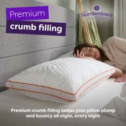 Rackhams Memory Luxe Firm Support Pillow - 1 Pack - thumbnail 3