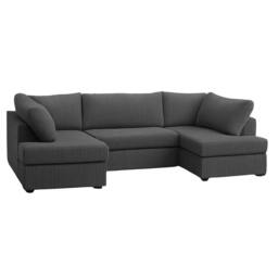 Rackhams London U-Shape Living Room Furniture Range - Cloud Cream - U-Shape Sofa - thumbnail 6