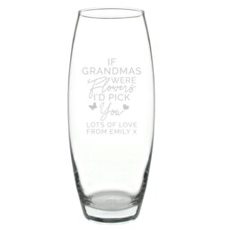 Rackhams Personalised I'd Pick You Bullet Vase - thumbnail 4