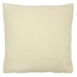 Rackhams Circa Shearling Square Cushion Cover - Black - One Size - Black - 100% Polyester - thumbnail 2