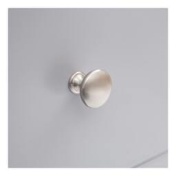 Rackhams Mirano 6 Drawer Chest of Drawers Chrome Knob - Grey - thumbnail 6