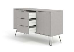 Rackhams Augusta Small Sideboard with 2 Doors & 3 Drawers - thumbnail 4