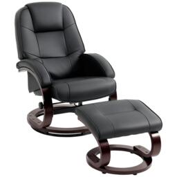 Rackhams Recliner Chair with Footstool, Swivel Recliner Armchair - Yes - Grey - thumbnail 3