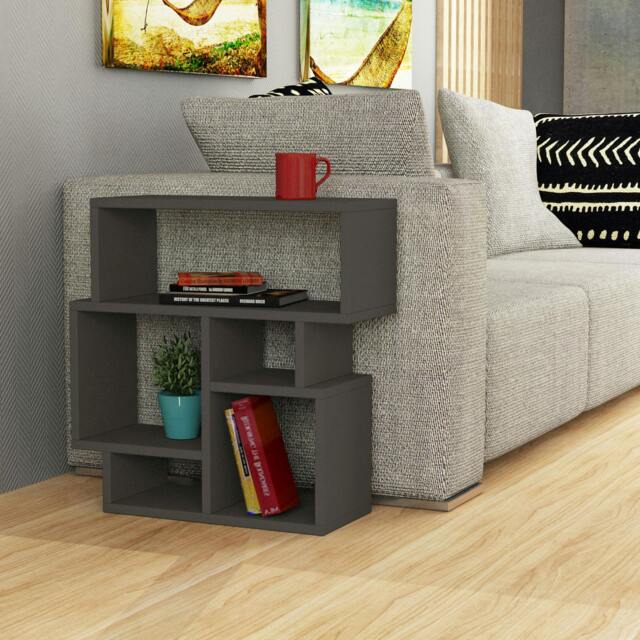 Rackhams Karma Modern Multipurpose Side Table H60.5 cm - Anthracite - image 1