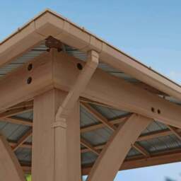 Rackhams Costco Gazebo Rain Gutter Kit (10ft x 12ft) Gazebo - thumbnail 3