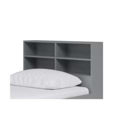 Rackhams Bookcase Headboard Attachment, White - MFC - 1 - White - thumbnail 6