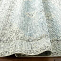 Rackhams Becki Owens Lila-Vintage Grey Brown Blue Traditional Boho Rug - 120 x 170 cm - thumbnail 3