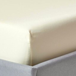 Rackhams Premium 1000 TC Egyptian Cotton Sateen Weave Fitted Sheet – 30 cm Deep - Dark Charcoal Grey - King - thumbnail 2